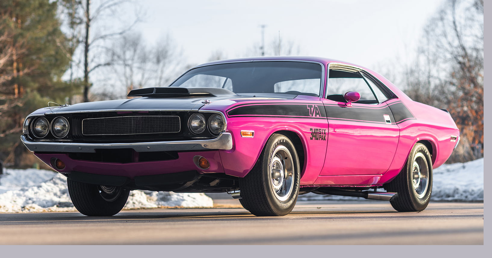 2. 1971 Pink Panther Dodge Challenger T-A